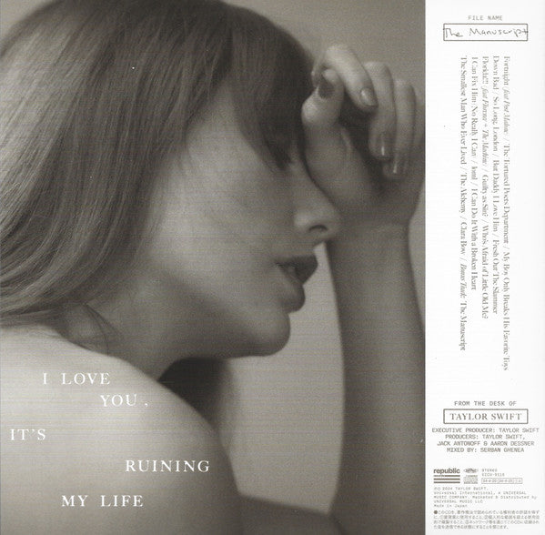 Taylor Swift – The Tortured Poets Department – CD – image 4