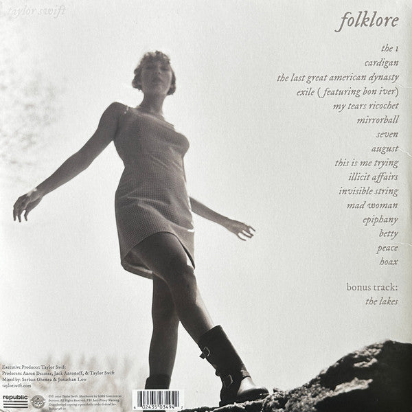 Taylor Swift – Folklore – 2LP Vinyl – image 4