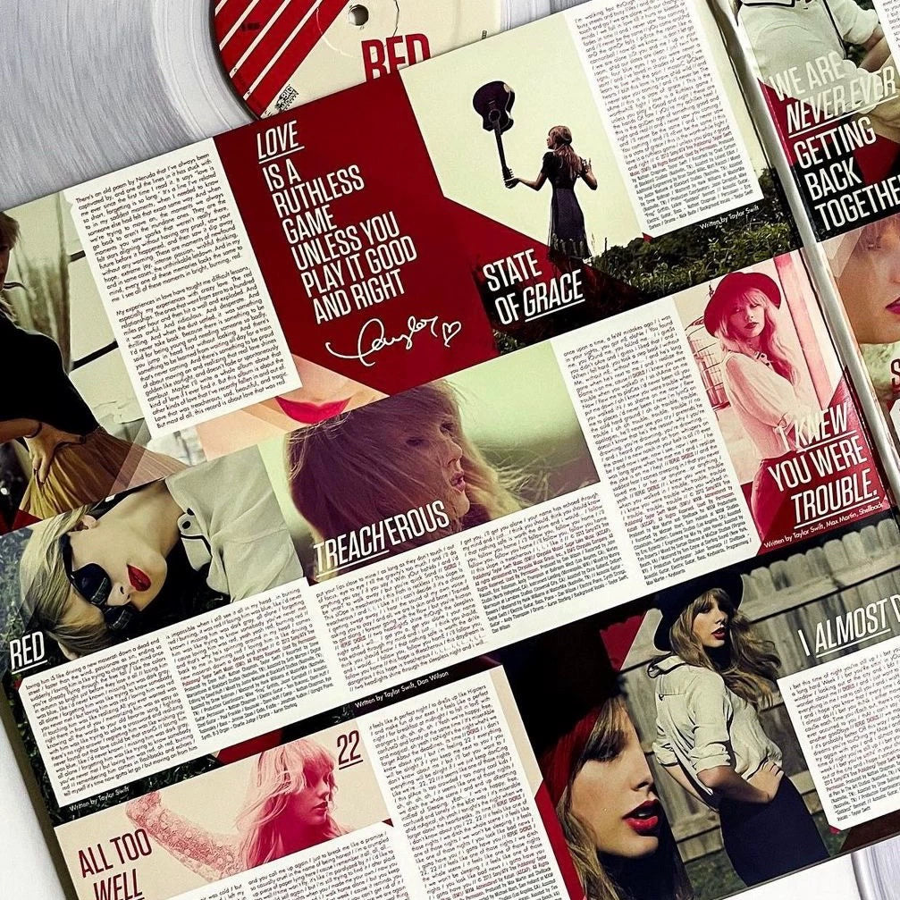 Taylor Swift – Red – Record Store Day Crystal Clear Vinyl 2LP – Numbered — product detail 8