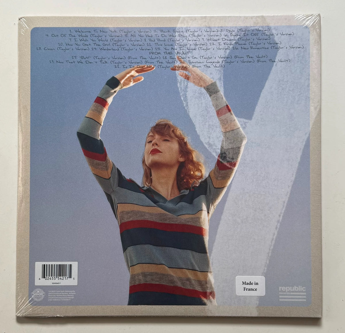 Taylor Swift – 1989 (Taylor’s Version) – Yellow 2LP, Damaged Sleeve – actual item photograph 2