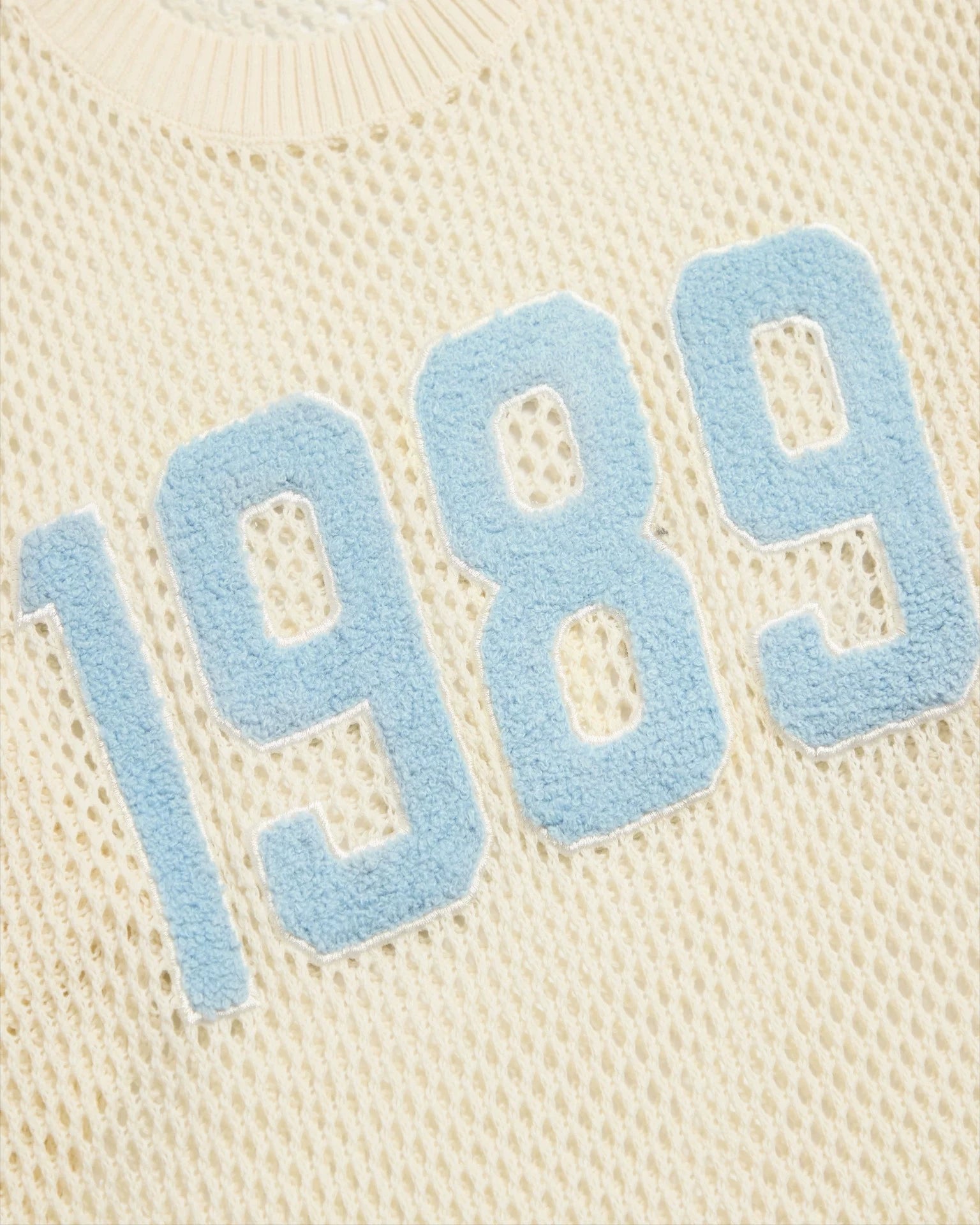Taylor Swift 1989 knit top reverse view