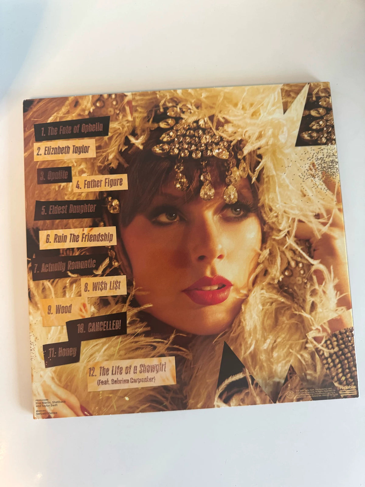 Taylor Swift – The Life of a Showgirl – Target Pink Vinyl, Opened