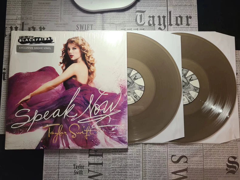 Taylor Swift – Speak Now European RSD Smoke Vinyl – No. 6840/7000 – actual product photo 1