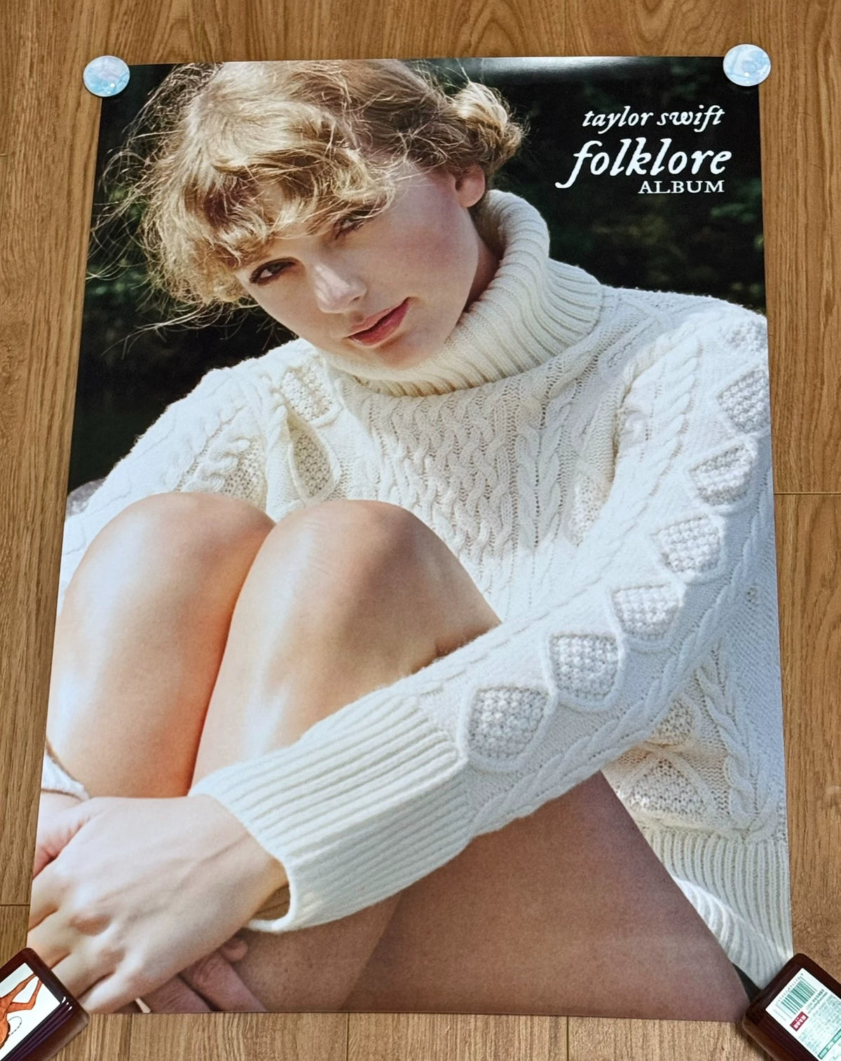 Taylor Swift – Folklore Portrait Poster – actual item photograph