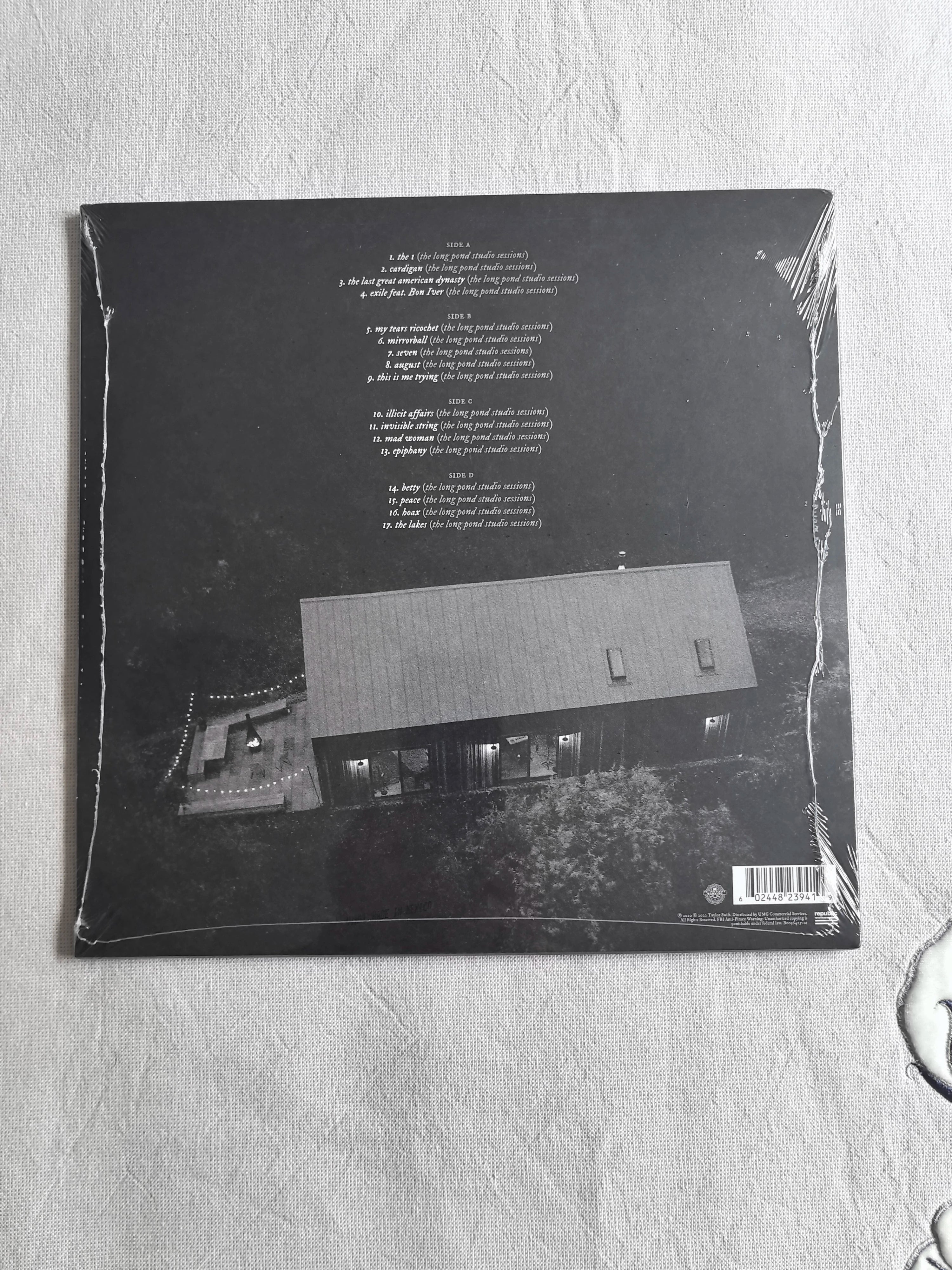 Taylor Swift – Folklore: The Long Pond Studio Sessions RSD Grey Vinyl 2LP