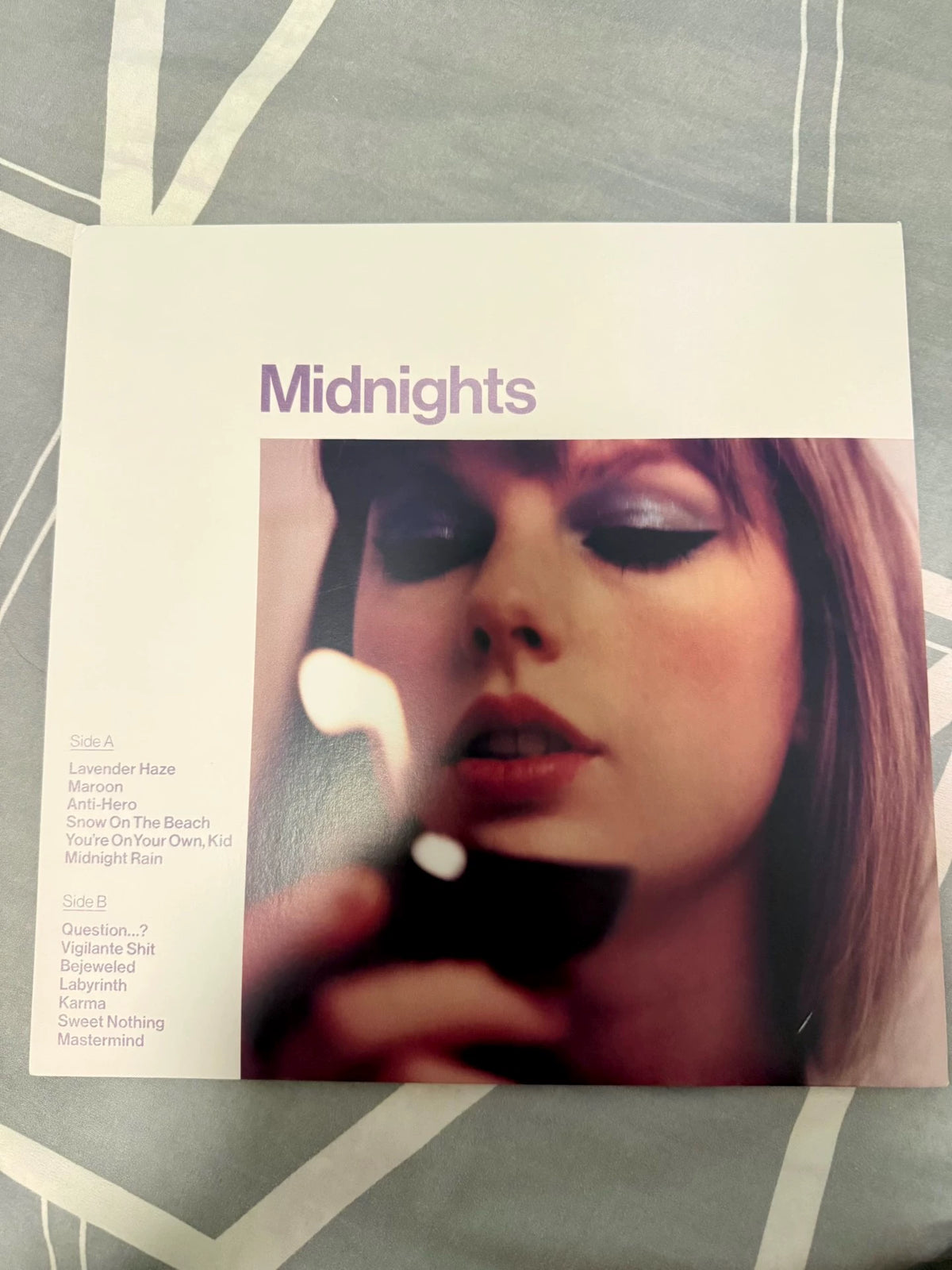 Taylor Swift – Midnights – Love Potion Purple Vinyl LP – actual item photograph 1