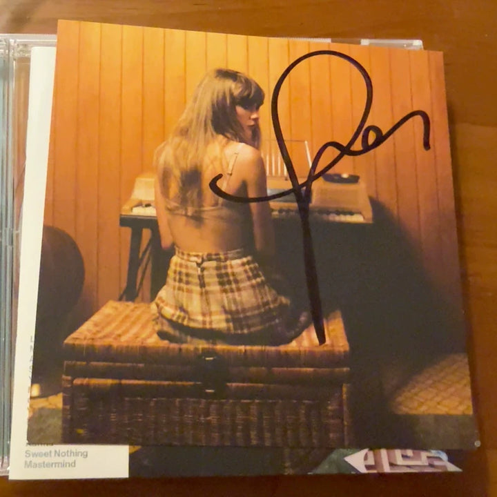 Taylor Swift – Midnights – Jade Green Signed CD