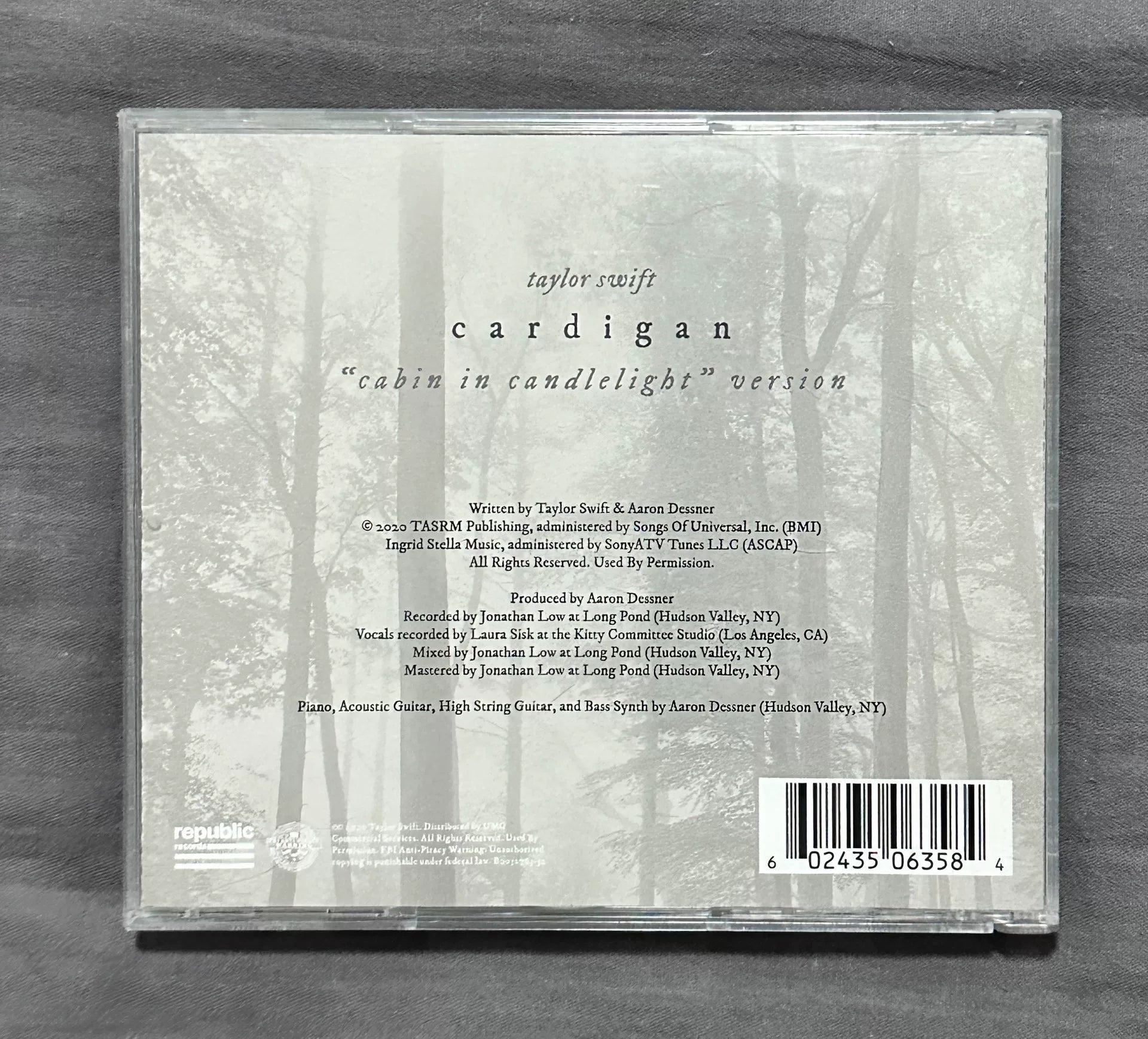Taylor Swift – cardigan Single CD