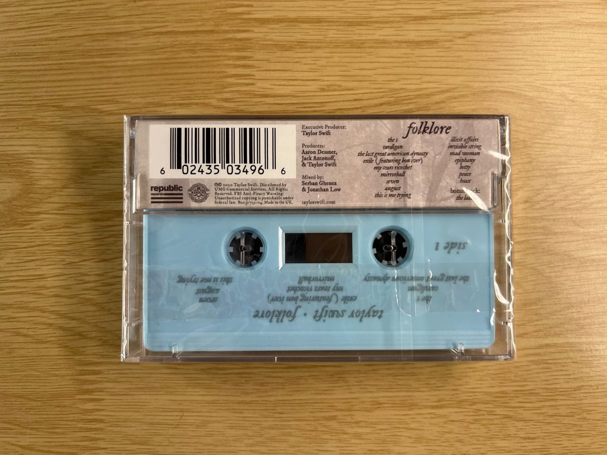 Taylor Swift – Folklore, UK-Made Cassette – photo 2