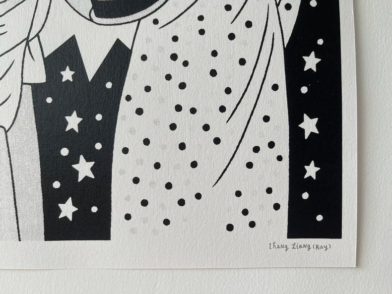 Kanye West and Taylor Swift – 2009 MTV Moment – Signed Limited Screenprint
