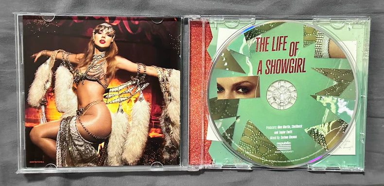 Taylor Swift – The Life of a Showgirl Signed CD, Version 2