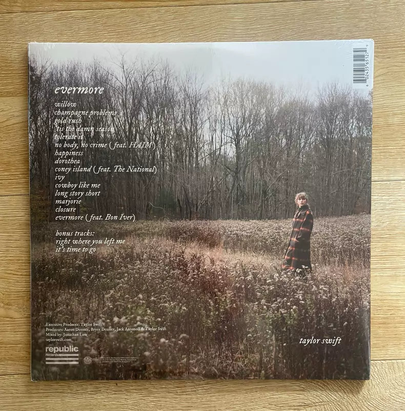 Taylor Swift – Evermore – US Green Vinyl 2LP – Sealed
