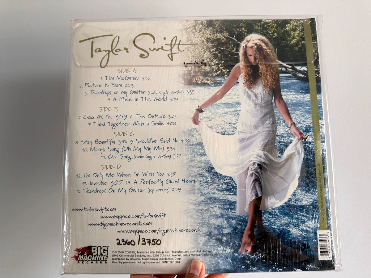 Taylor Swift – Taylor Swift – RSD Numbered Blue Vinyl 2LP – US Edition — product detail 2