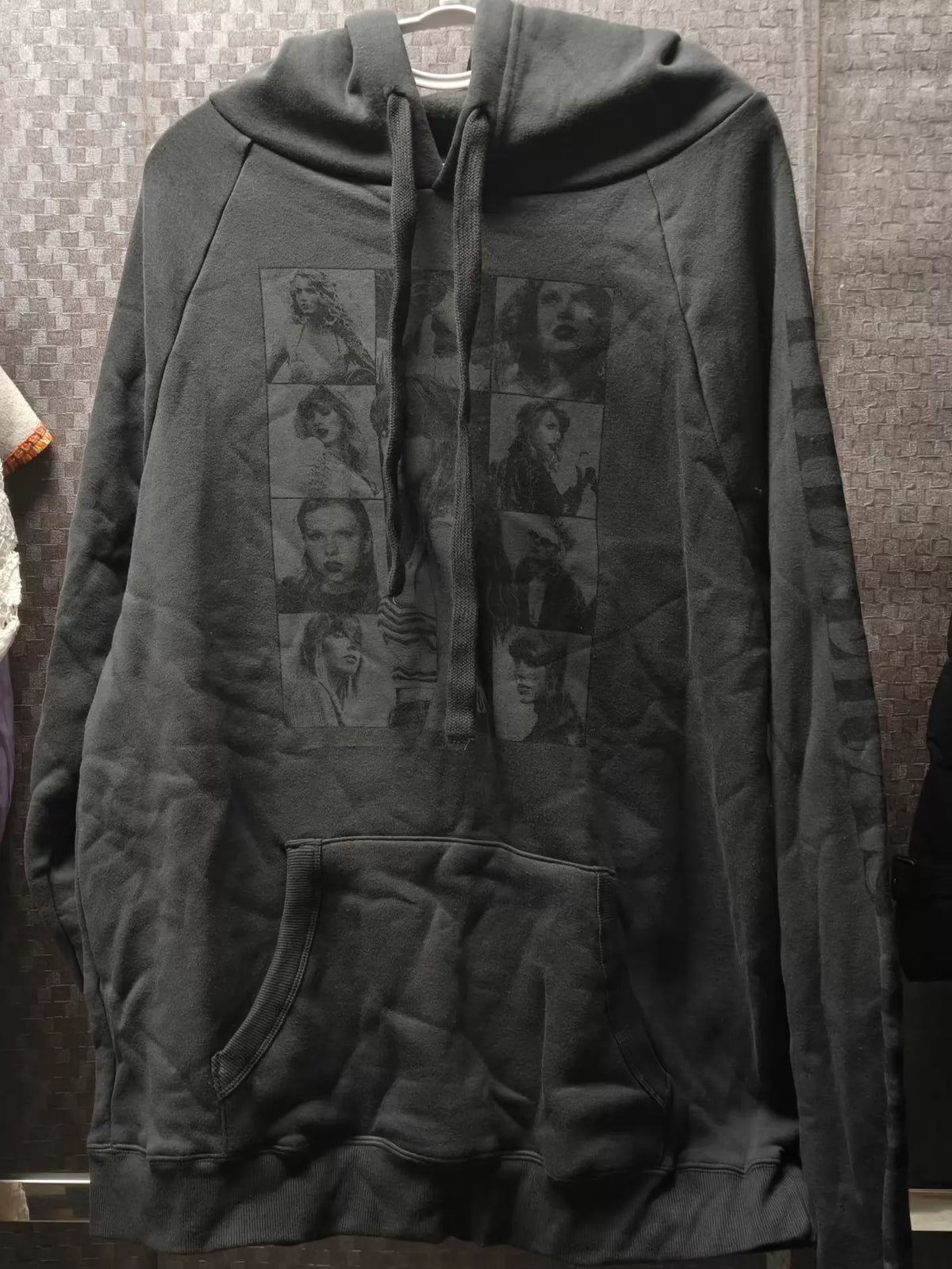 Taylor Swift – The Eras Tour — Black Hoodie, Large — actual item photo 1