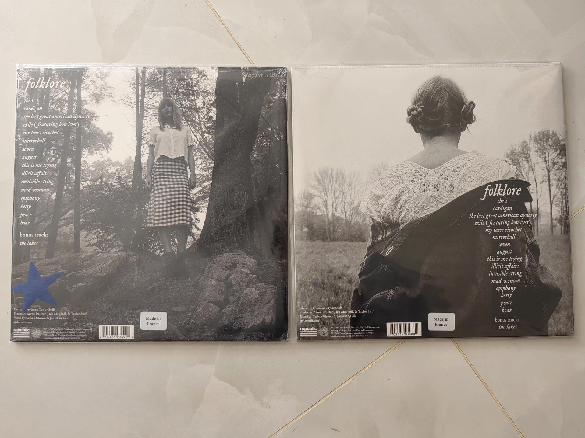 Taylor Swift – Folklore Color Vinyl Collector Bundle