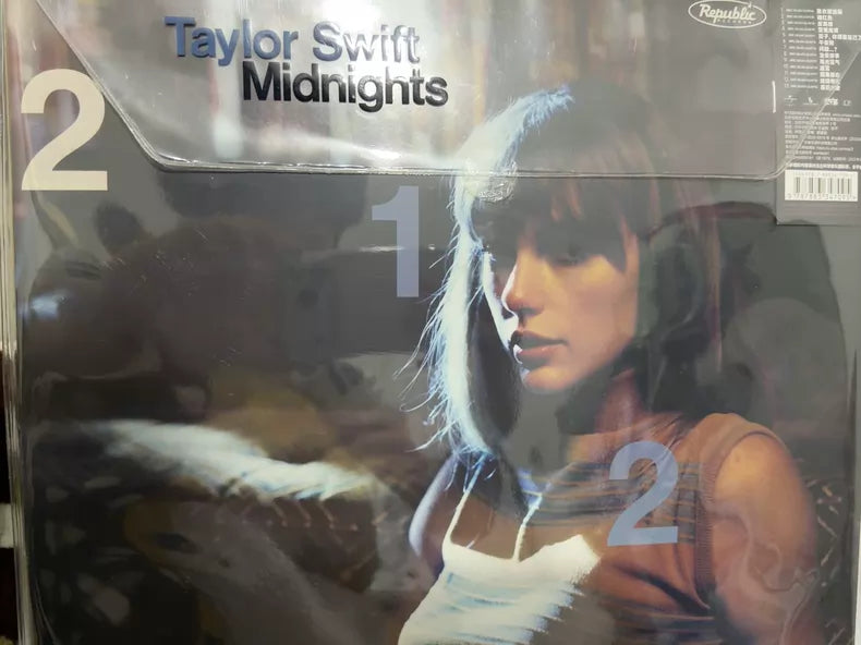 Taylor Swift – Midnights – China Edition Vinyl LP (Opened) – actual product photo 2