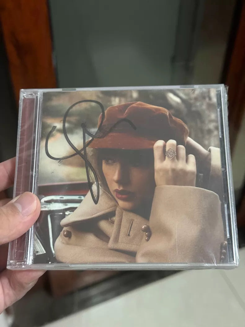 Taylor Swift - Red (Taylor's Version) Signed CD - Smudged Signature