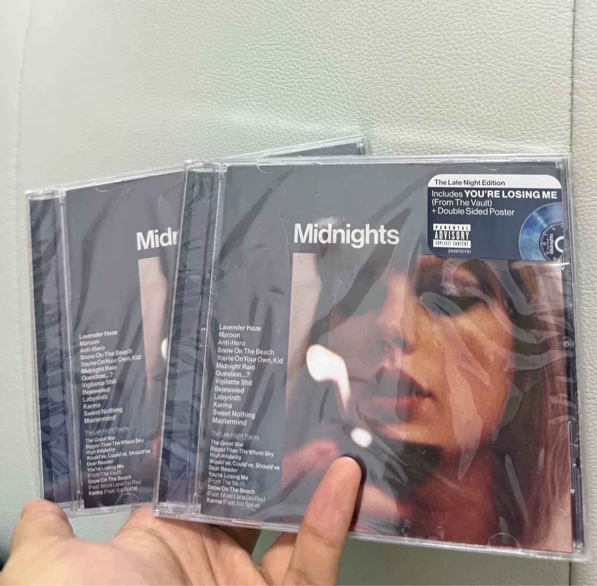 Taylor Swift – Midnights: The Late Night Edition – CD (Cracked Case) – image 1