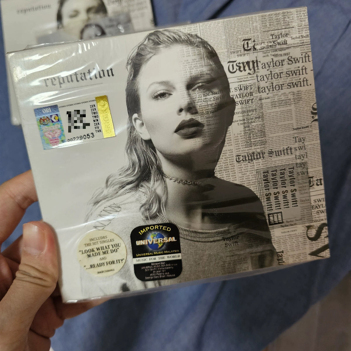 Taylor Swift – Reputation CD Regional Editions — front view