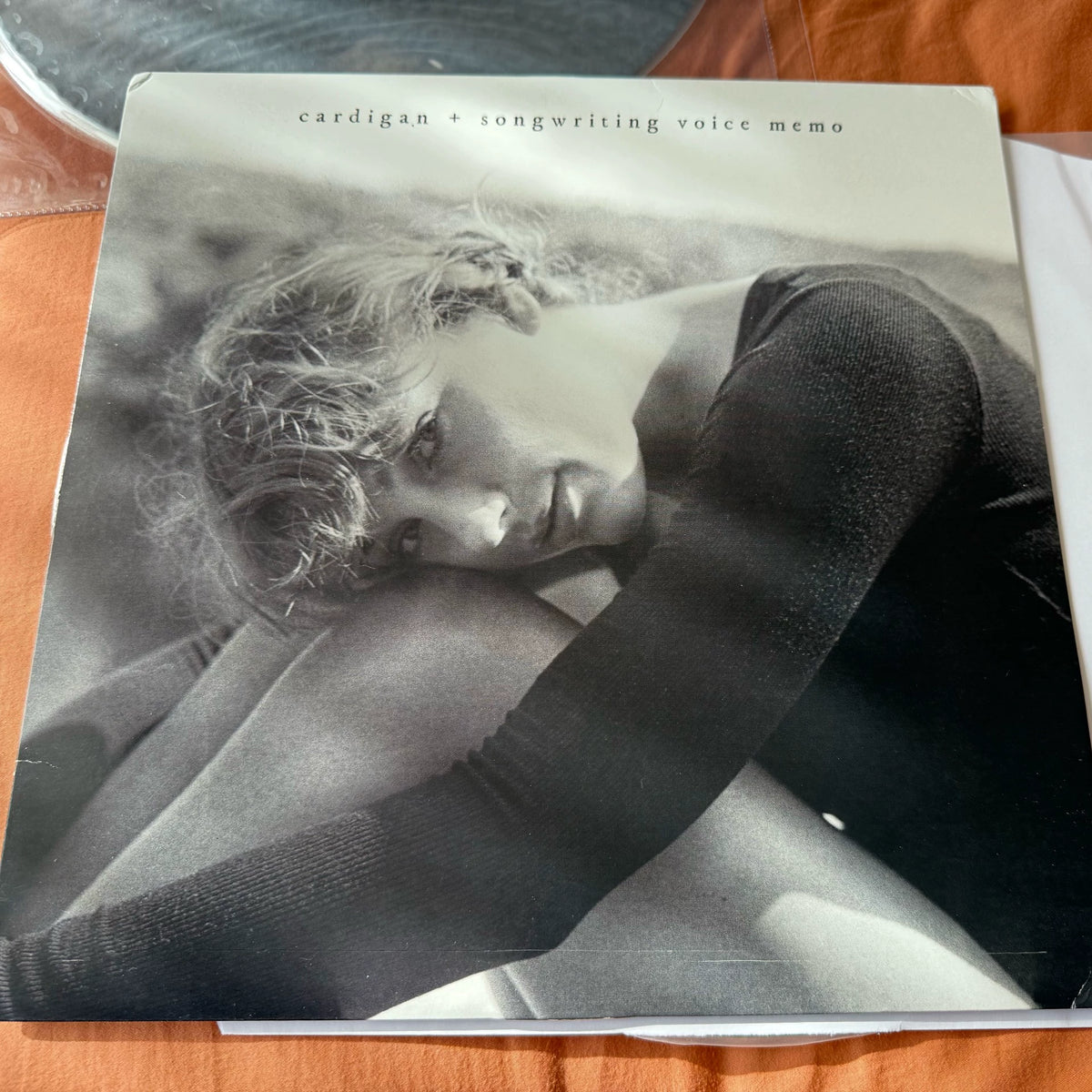Taylor Swift – Cardigan + Songwriting Voice Memo – Gold 12-inch Single