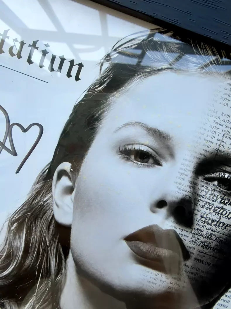 Taylor Swift – reputation Signed VIP Poster with Frame – actual product photo 7