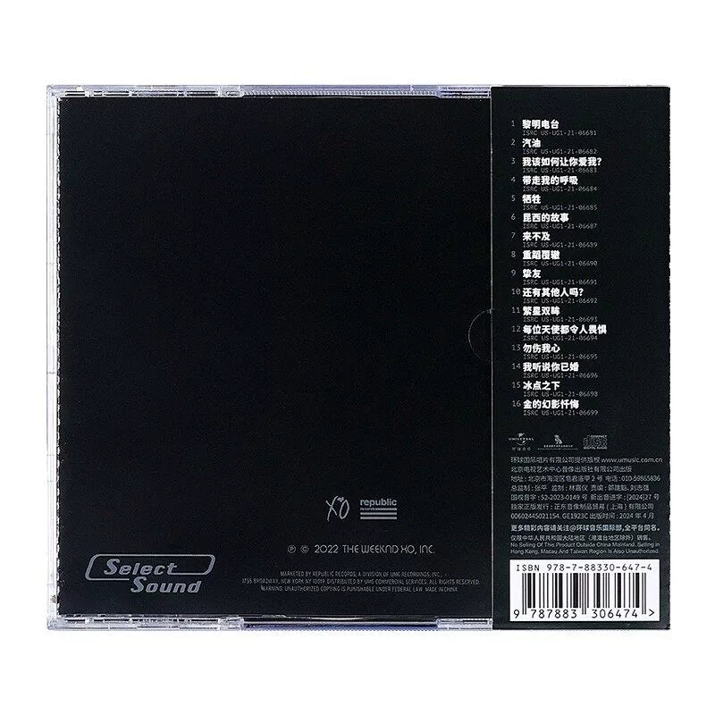 The Weeknd album Dawn FM Dawn Radio CD  官方正版 威肯 盆栽哥The Weeknd专辑 Dawn FM黎明电台 CD唱片