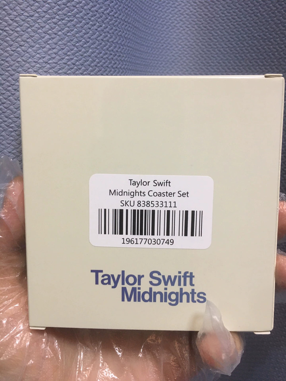 Taylor Swift – Midnights Coaster Set, Boxed – actual item photograph 2