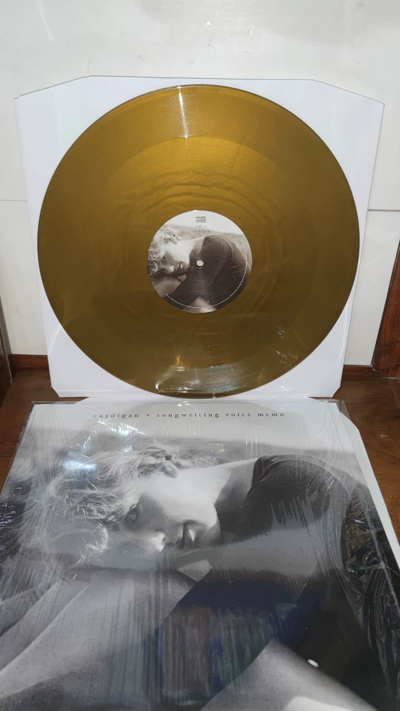 Taylor Swift – Cardigan – Gold 12-Inch Vinyl with Lyric Insert