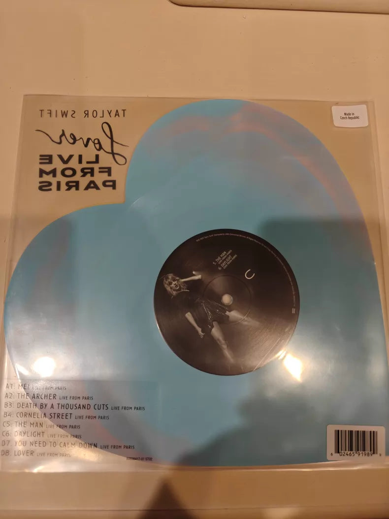 Taylor Swift – Lover: Live from Paris Heart-Shaped Vinyl 2LP — detail 3