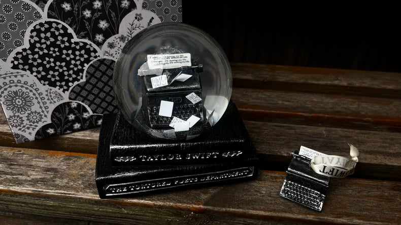 Taylor Swift – The Tortured Poets Department – Typewriter Snow Globe