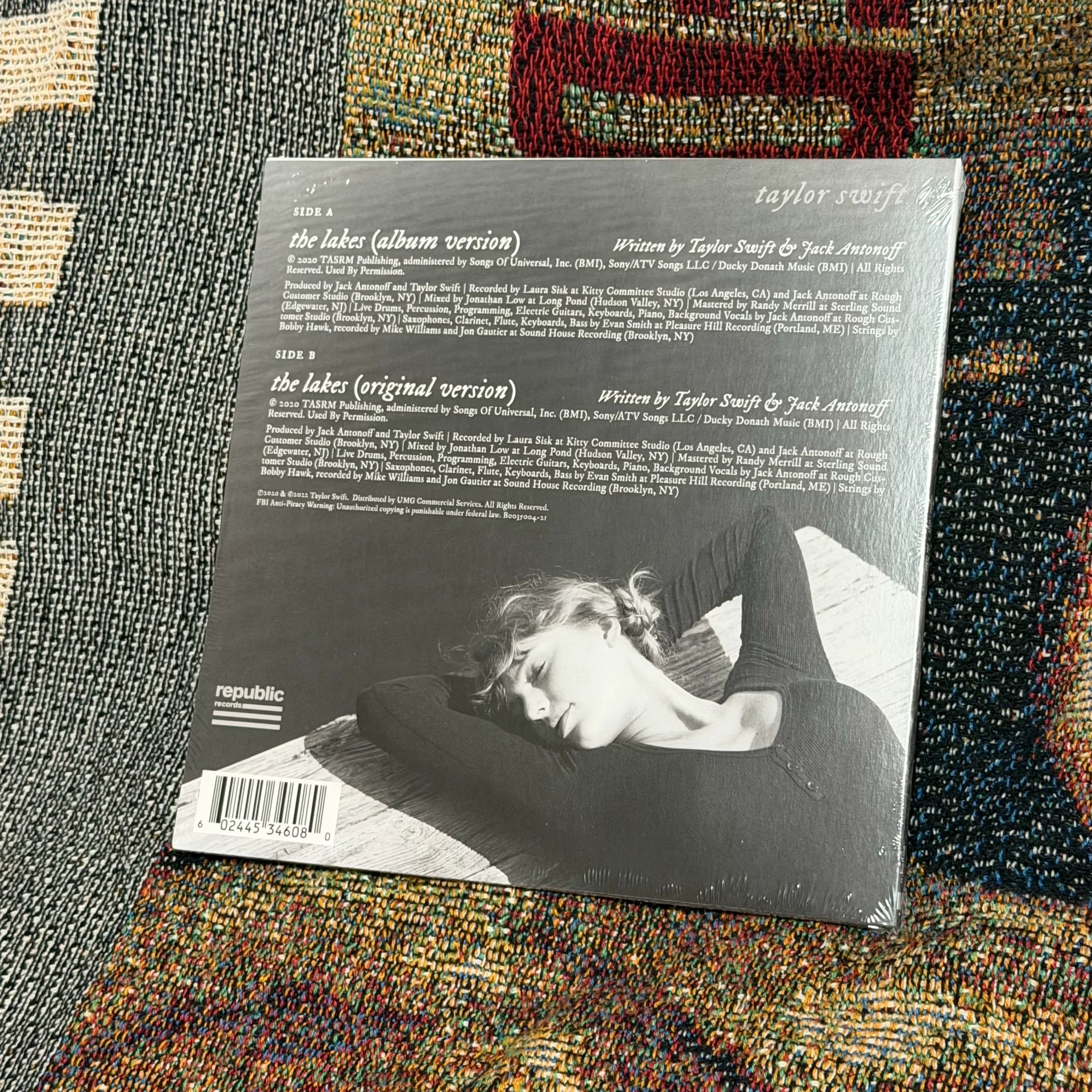Taylor Swift – The Lakes – RSD Limited Vinyl 7-Inch Single — product detail 2