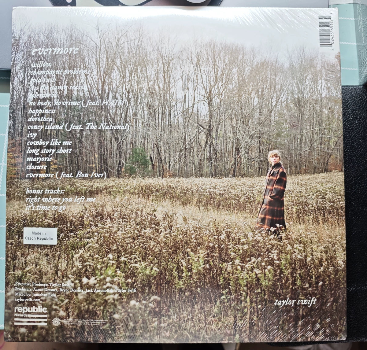 Taylor Swift – Evermore – Green Vinyl 2LP, Sealed – actual item photo 2