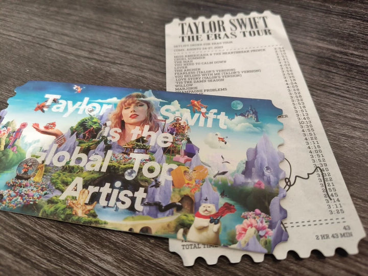 Taylor Swift – The Eras Tour – Decorative Commemorative Ticket