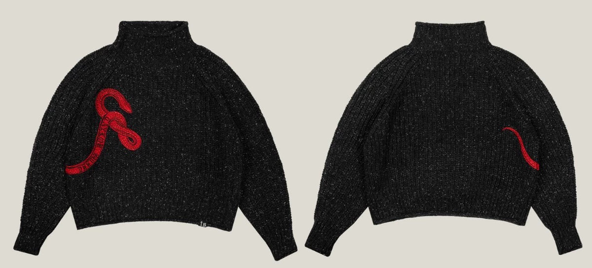 Taylor Swift – Reputation Mockneck Cropped Sweater – Size 2XL — product detail 2