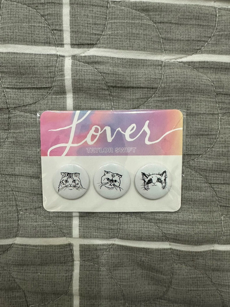 Taylor Swift – Lover Olivia & Meredith Cat Pin Set – photo 1