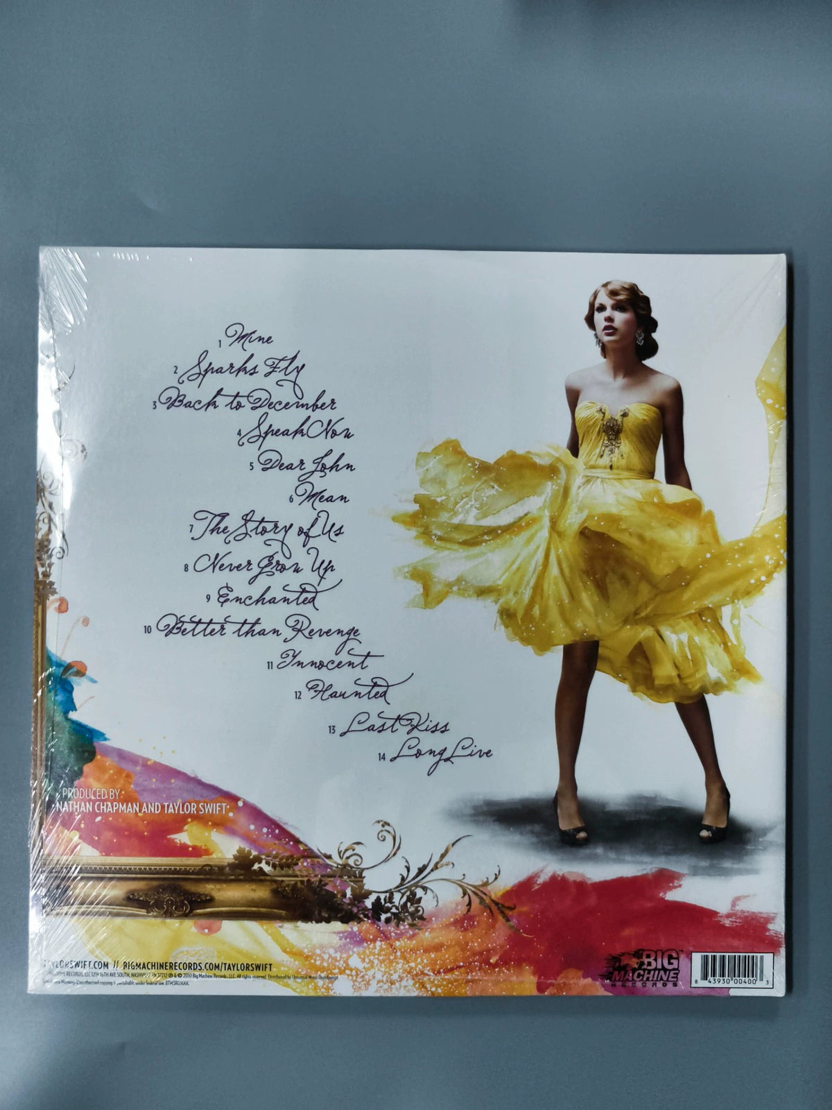 Taylor Swift – Speak Now – US Black Vinyl 2LP, Sealed – actual item photo 2