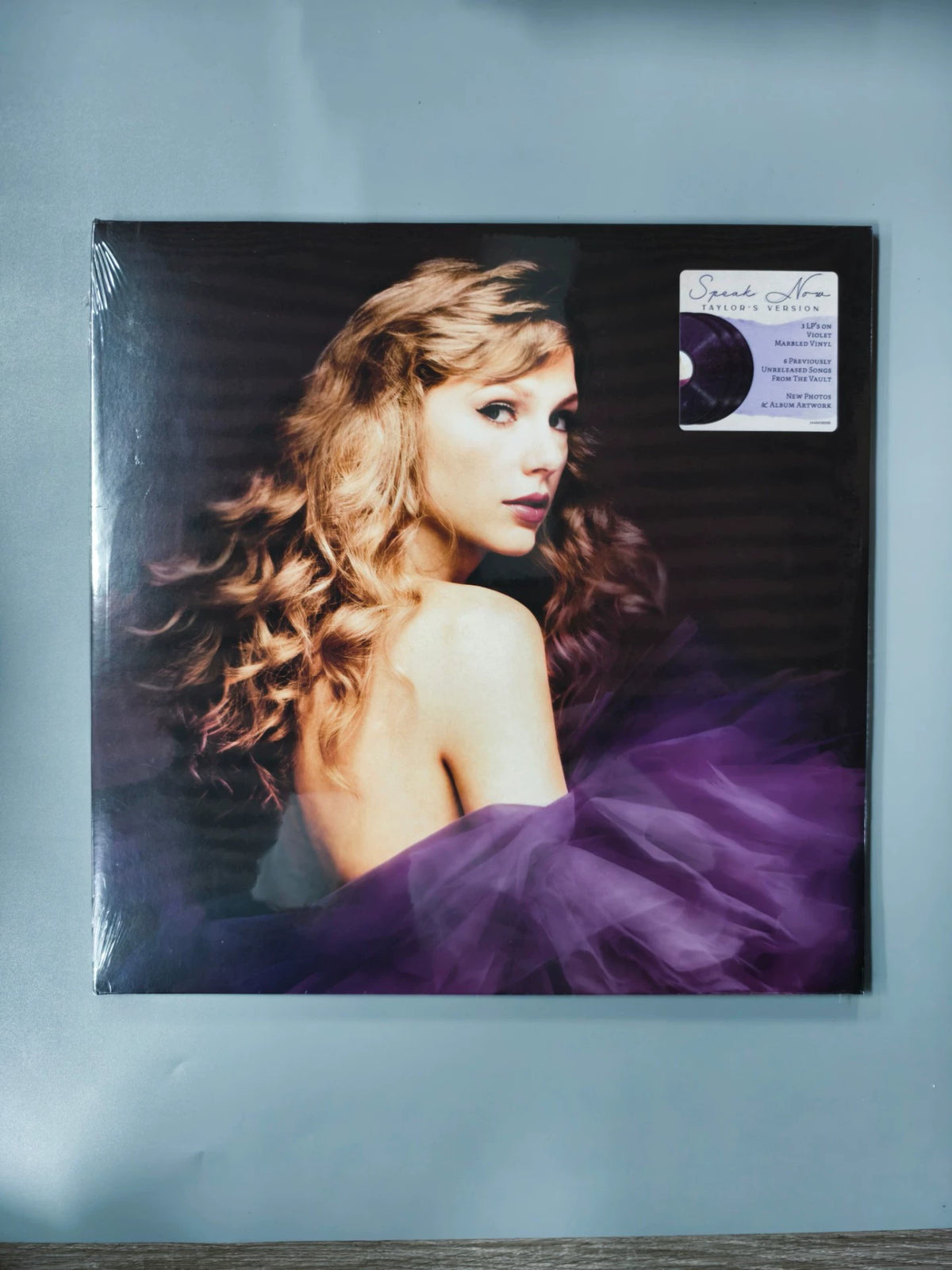 Taylor Swift – Speak Now (Taylor’s Version) – Violet Marbled 3LP – actual item photo 1