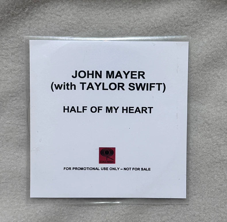 John Mayer feat. Taylor Swift – Half of My Heart Promotional CD — Default Title