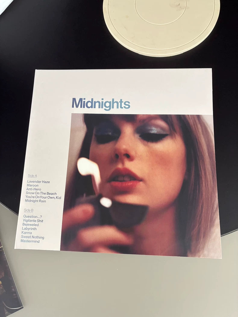Taylor Swift – Midnights Moonstone Blue Signed Vinyl — detail 2