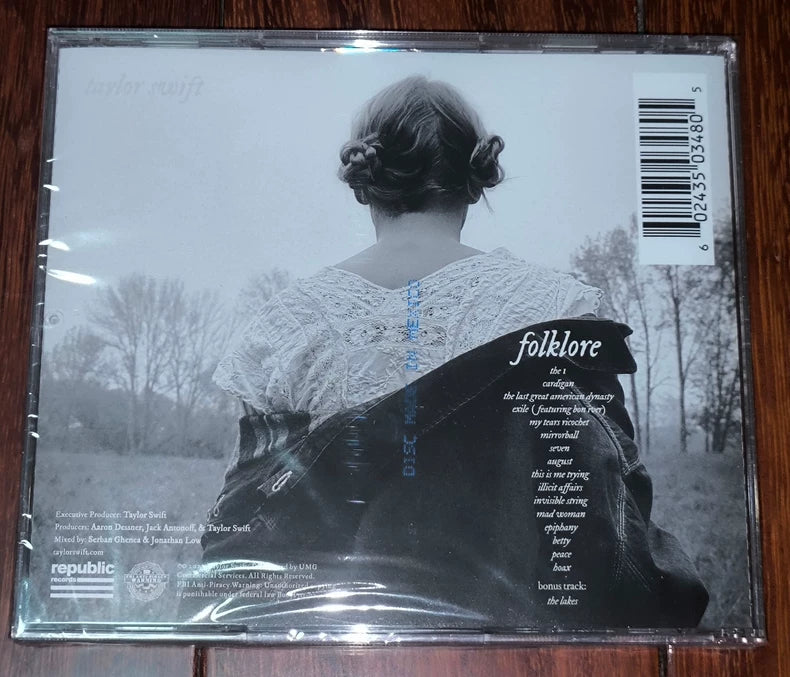 folklore signed CD postcard detail