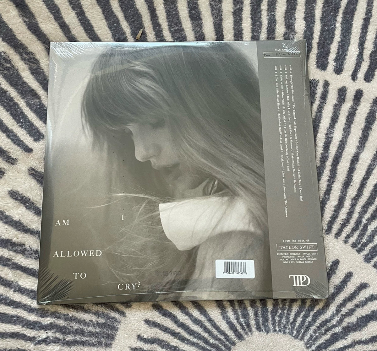 Taylor Swift – The Tortured Poets Department – The Bolter Grey 2LP – actual item photograph 2