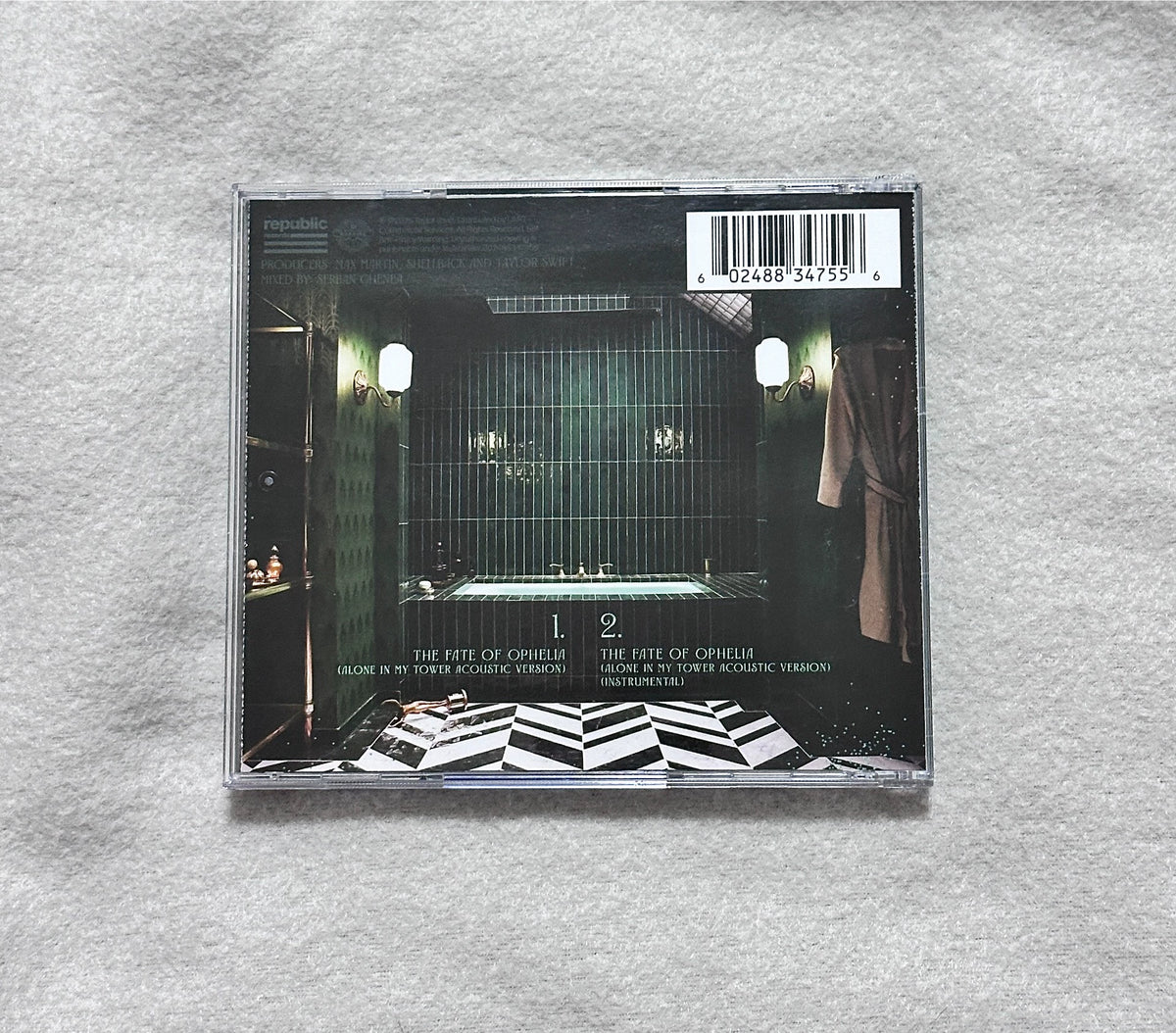 Taylor Swift – The Fate Of Ophelia – Alone In My Tower Acoustic Version CD