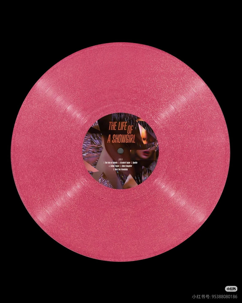 Taylor Swift – The Life of a Showgirl Limited Pink Glitter Vinyl LP — Default Title