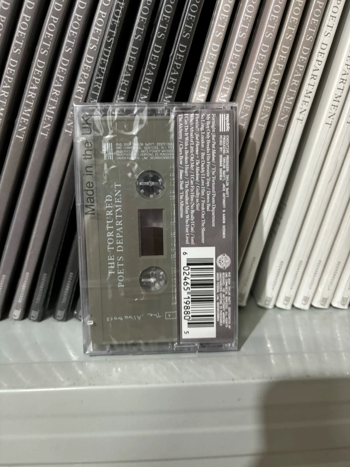 Taylor Swift – The Tortured Poets Department — The Albatross Cassette — actual item photo 2