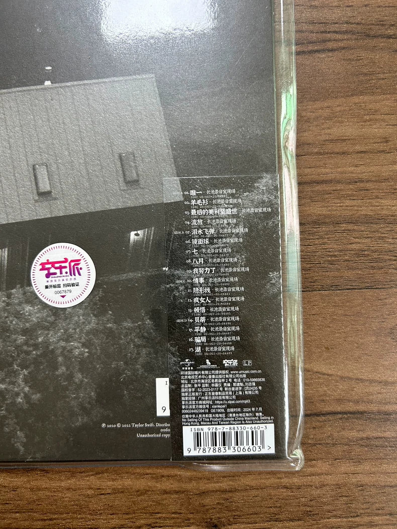 Taylor Swift – Folklore: The Long Pond Studio Sessions – China Grey 2LP – Sealed