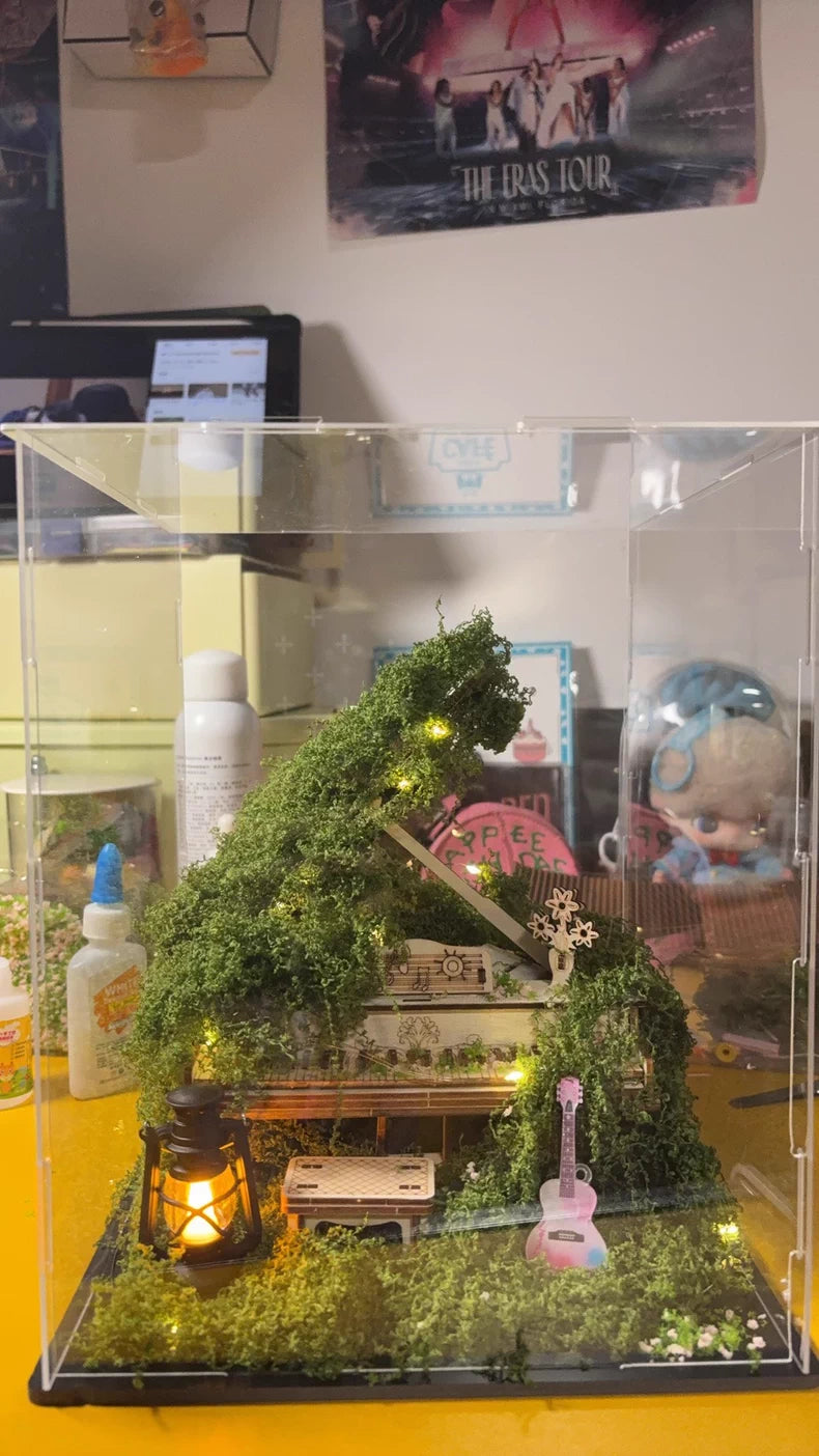 Taylor Swift Inspired – Handmade Moss Piano Miniature