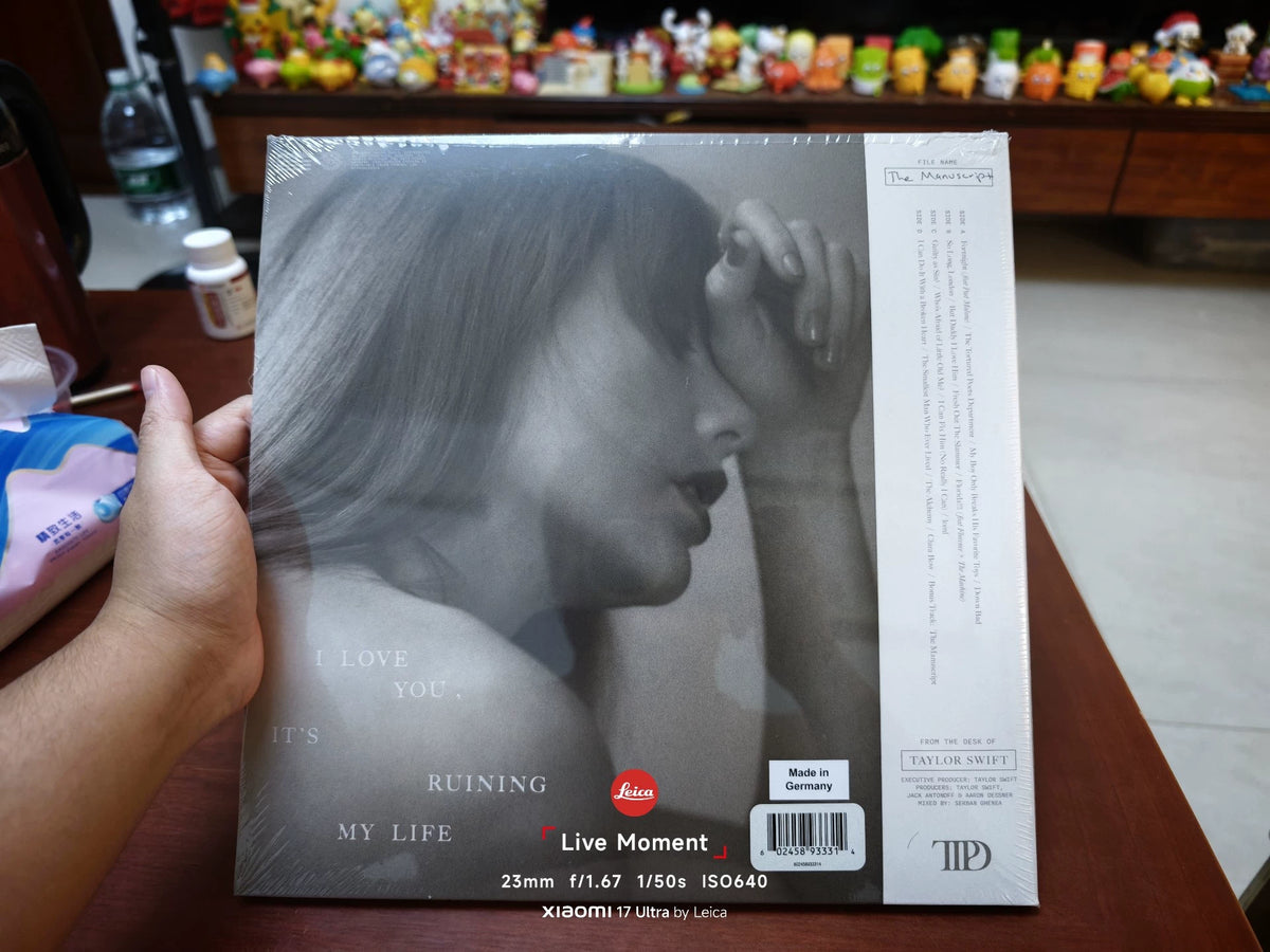 Taylor Swift – The Tortured Poets Department – US Ghosted White Vinyl (2LP)