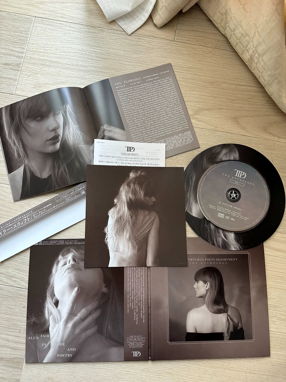Taylor Swift – The Tortured Poets Department: The Anthology – Japanese First Press CD — product detail 2