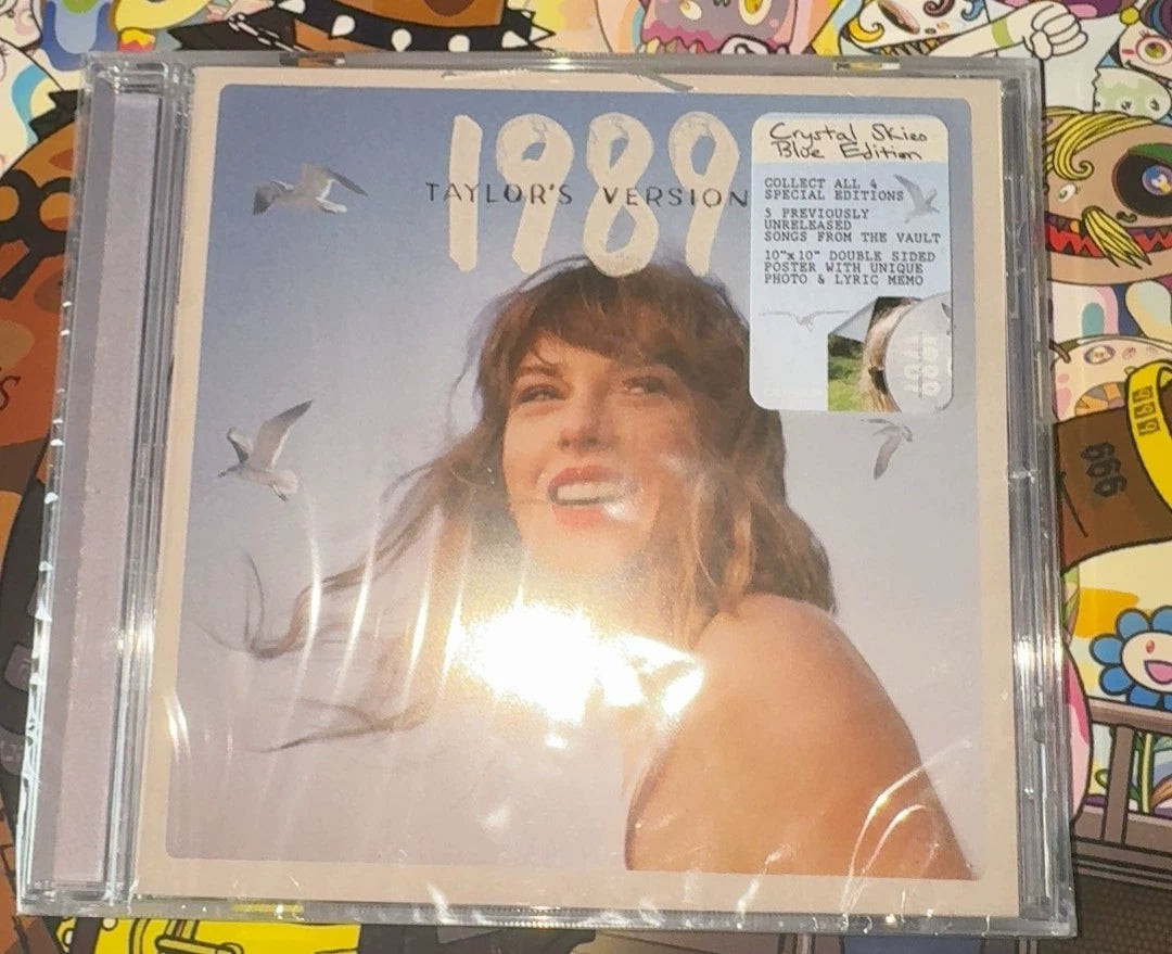 Taylor Swift – 1989 (Taylor’s Version) – Crystal Skies Blue CD, Sealed – actual item photo 1