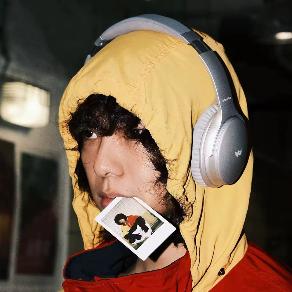 WhatPlus W1 Active Noise Cancelling Bluetooth Headset HiFi Sound Quality [Hot bar]  问加WhatPlus W1主动降噪蓝牙头戴式耳机HiFi音质【热巴】